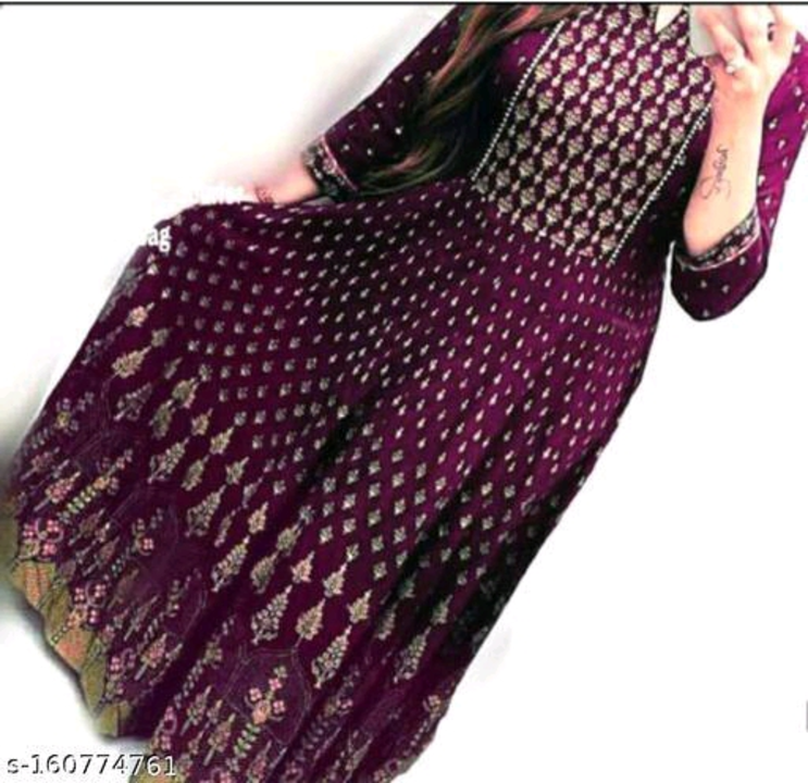 Women Anarkali Kurti
Name: Women Anarkali Kurti
Fabric: Rayon
Sleeve Length: Three-Quarter Sleeves
P uploaded by New world fashion shop on 3/22/2023