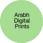 Business logo of Arabh Digital prints