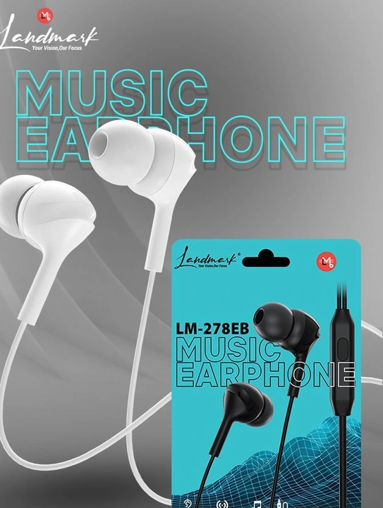 Landmark good quality earphone with best price  uploaded by business on 3/22/2023