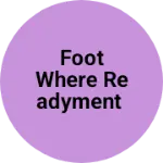 Business logo of Foot where readyment