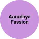 Business logo of Aaradhya fassion
