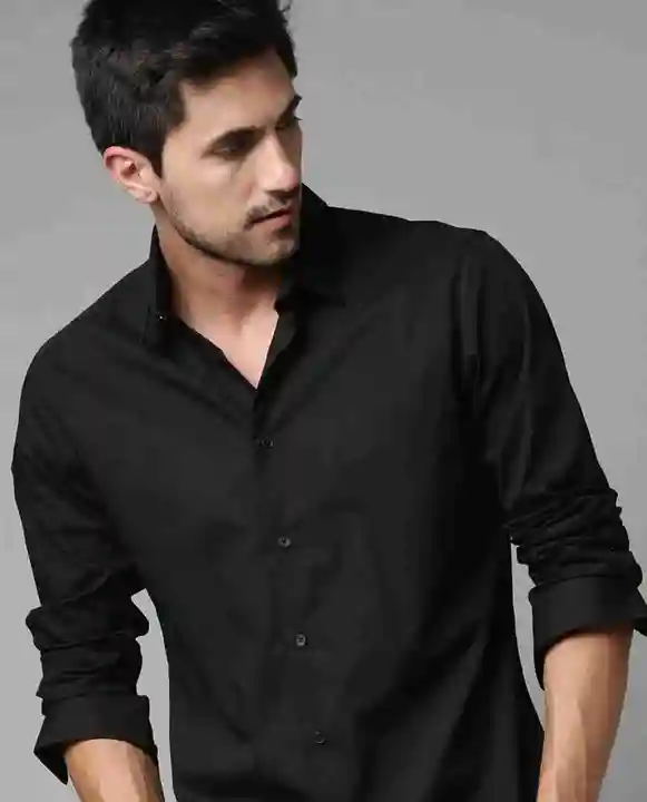 Men Slim Fit Solid Spread Collar Casual Shirt uploaded by Flipoint  on 3/22/2023