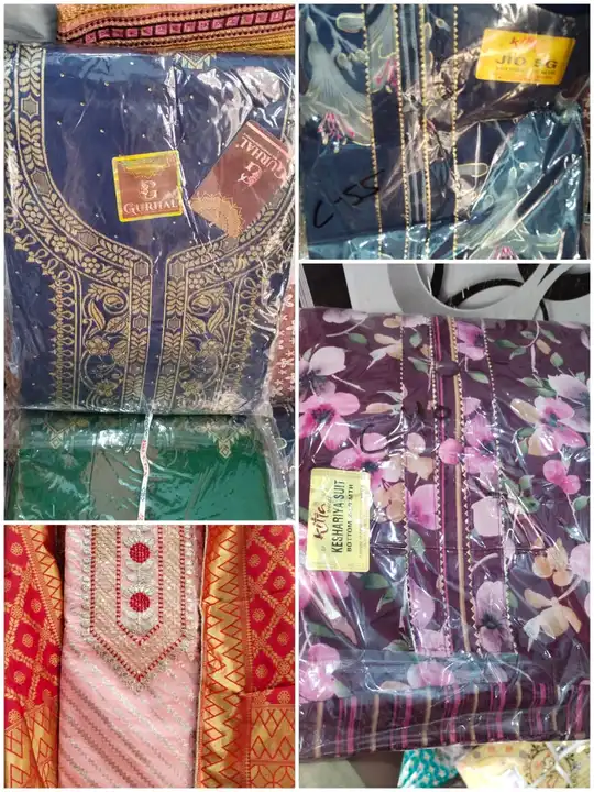 Product image with price: Rs. 700, ID: flowers-designs-cotton-mix-suits-db1e021c