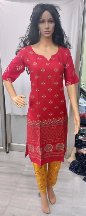 Ladies kurti uploaded by S R Textile on 3/22/2023