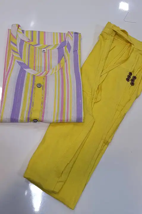 Stiched Kurthi With Pant  uploaded by L & S GOODS CO on 3/22/2023