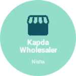 Business logo of Kapda wholesaler