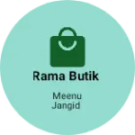 Business logo of Rama butik
