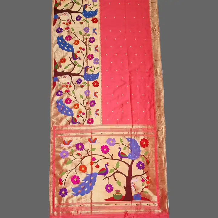 Post image Hey! Checkout my new product called
Brocket paithani silk sarees .