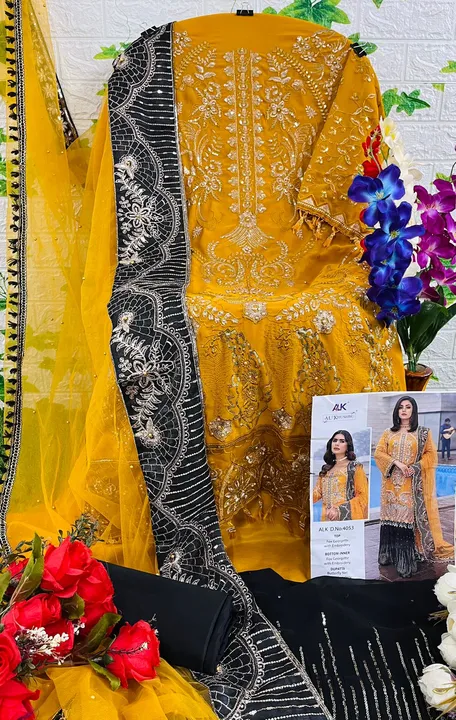 Pakistani dress uploaded by Sanjana Textile on 3/22/2023