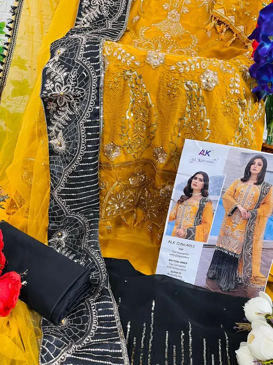 Pakistani dress uploaded by Sanjana Textile on 3/22/2023