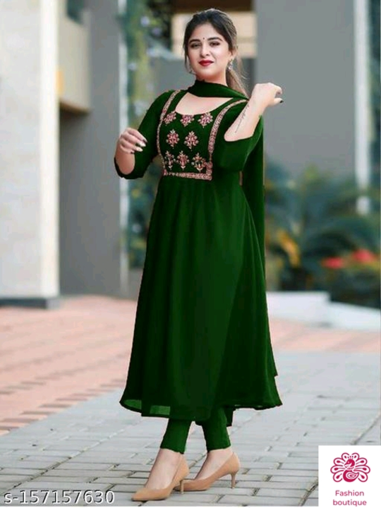 Kurti with dupatta  uploaded by Online everything on 3/22/2023