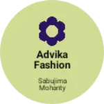 Business logo of Advika Fashion zone