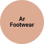 Business logo of AR footwear