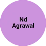 Business logo of ND agrawal