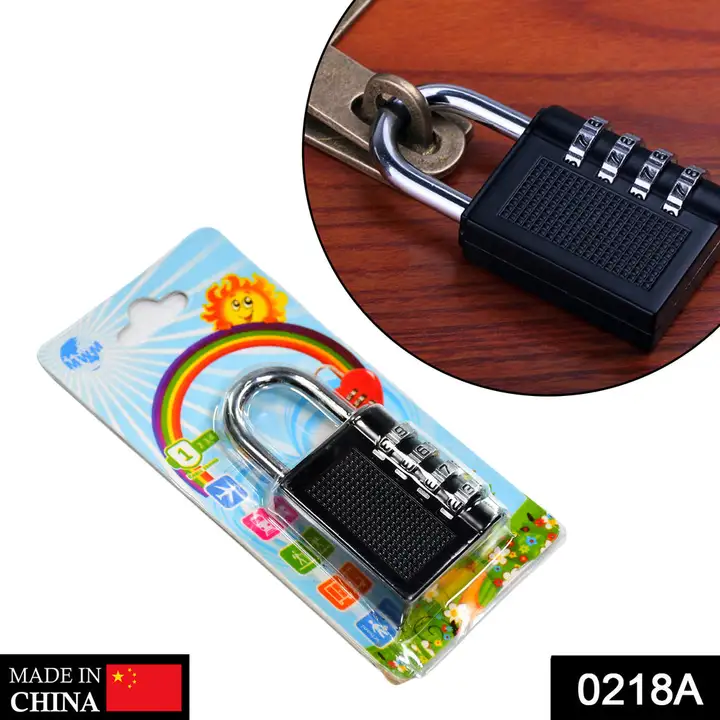 0218A Security Pad Lock-4 digit uploaded by DeoDap on 3/22/2023