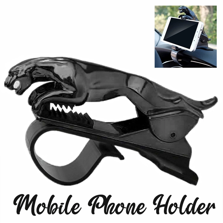 6469 Jaguar Leopard Shape Plastic Phone Clip, Mobile Phone Holder For Car Use uploaded by DeoDap on 3/22/2023