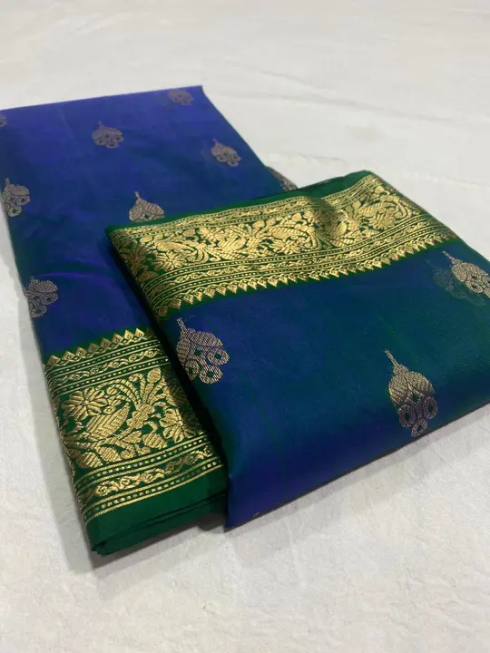 Chanderi handloom Pure silk saree uploaded by Royal_Elegance_Saree on 3/22/2023