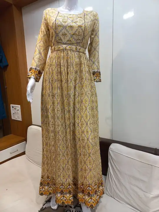 Gown uploaded by Dhruvi fashion on 3/22/2023