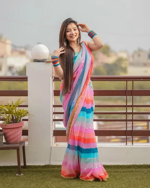 Beautiful saree uploaded by Maa Creation. on 3/22/2023