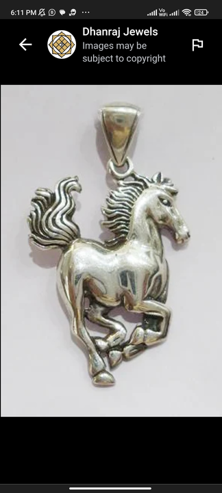 Silver horse uploaded by Aanishi creation  on 3/22/2023
