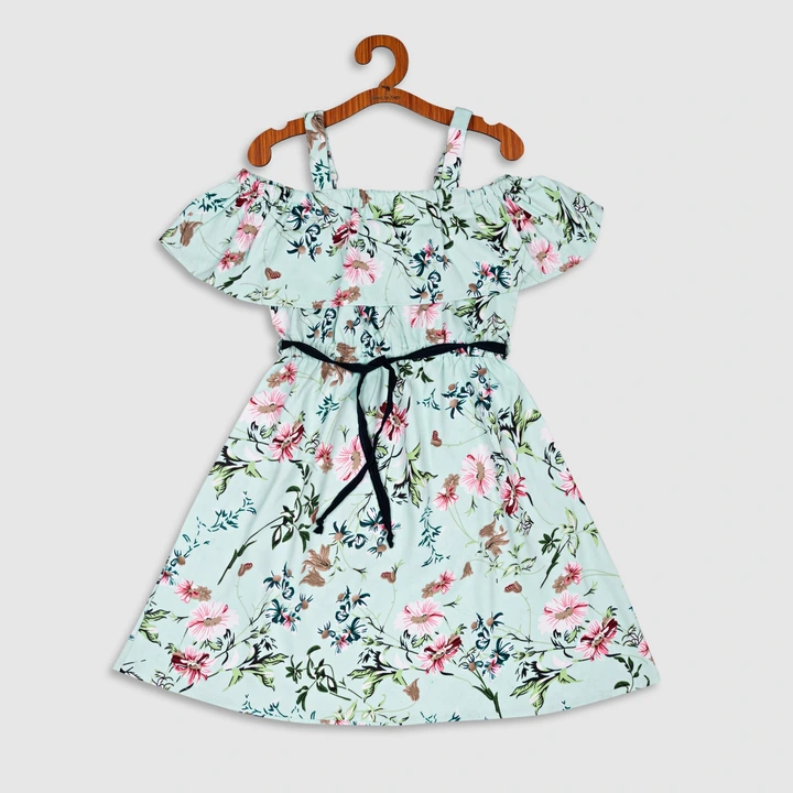 Girls frock (7115) uploaded by business on 3/22/2023