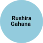 Business logo of Rushira Gahana