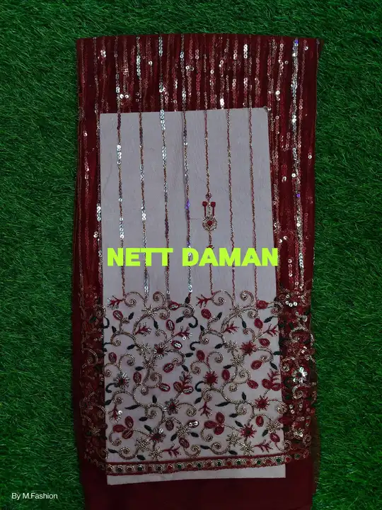 NETT DAMAN WORK  uploaded by Mataji Fashion on 3/22/2023