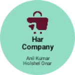 Business logo of Har company ke jute chappal boot