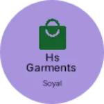 Business logo of Hs garments