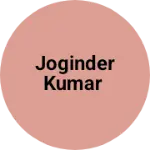 Business logo of Joginder Kumar