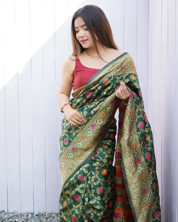 Silk saree uploaded by ANJANA ENTERPRISE on 3/22/2023