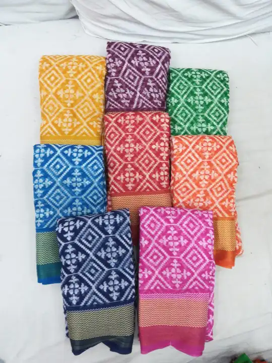 Soft cotton saree uploaded by Jalan fashion saree menufecturer on 3/22/2023