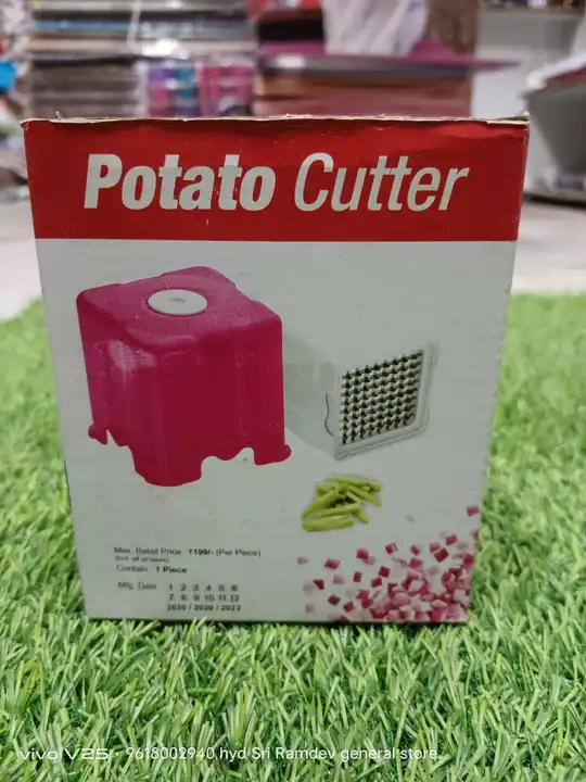 Potato cutter uploaded by Sri Ramdev General Store hyd on 3/22/2023