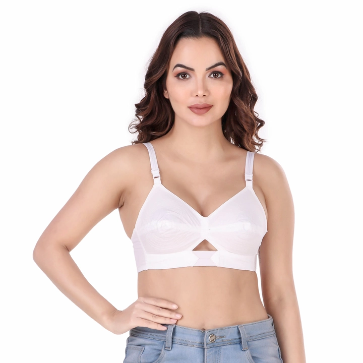 Product image of Cotton bra , centre lastic bra ,everyday bra , white bra , price: Rs. 30, ID: cotton-bra-centre-lastic-bra-everyday-bra-white-bra-4cdf6a6a