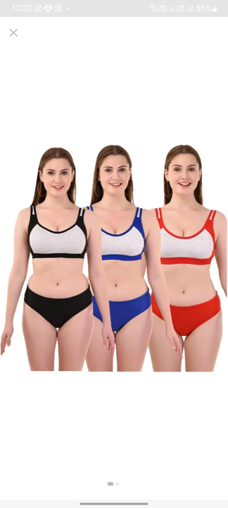 Sports bra and panty set .  uploaded by business on 3/22/2023