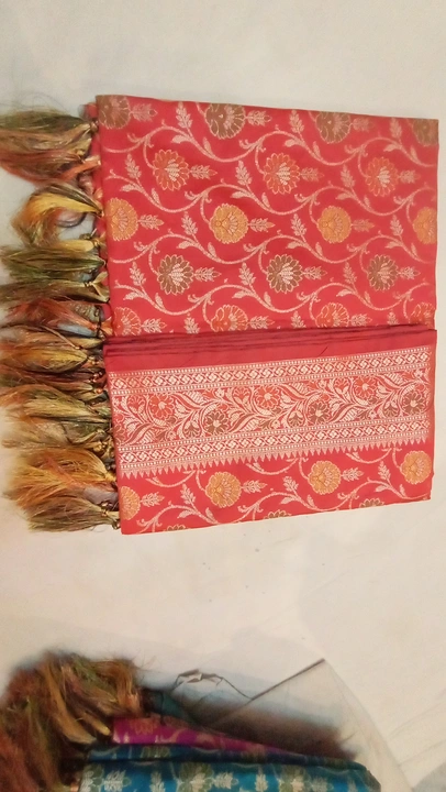 Banarsi pure silk dupatta  uploaded by V.s.sarees on 3/22/2023