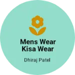 Business logo of Mens wear kisa wear