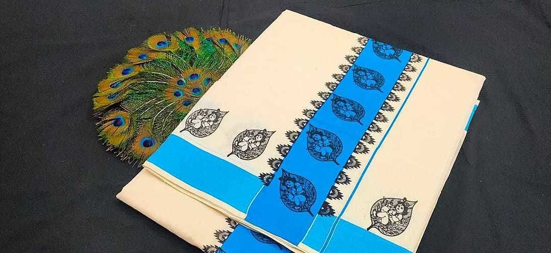 Kerala sarees printing saree uploaded by business on 7/10/2020