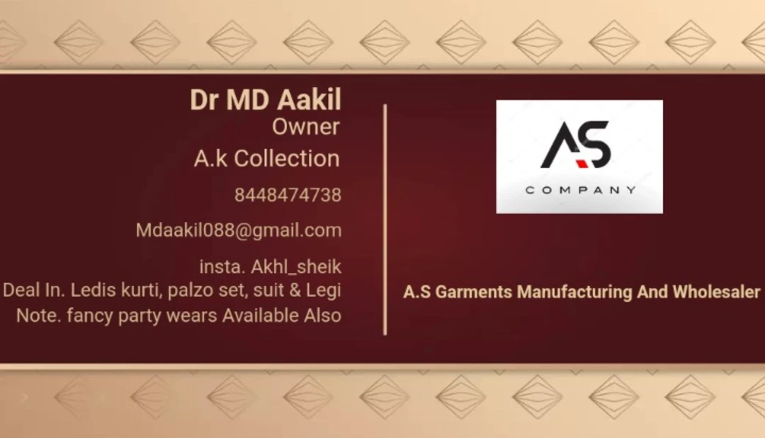 Factory Store Images of A.S Garments Manufacturing And Wholesaler