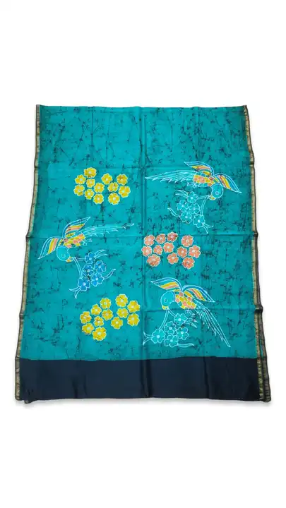 Maheshwari silk duppata uploaded by Amina batik print on 3/22/2023