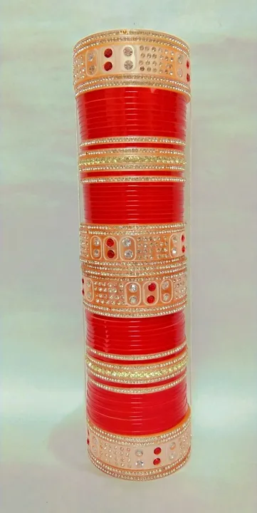 Punjabi chuda for women for there wedding anniversary and special occasion. uploaded by RSJ bangles on 3/23/2023