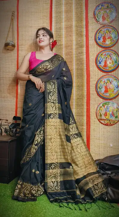 Handloom saree  uploaded by Matri Saree Center on 3/23/2023