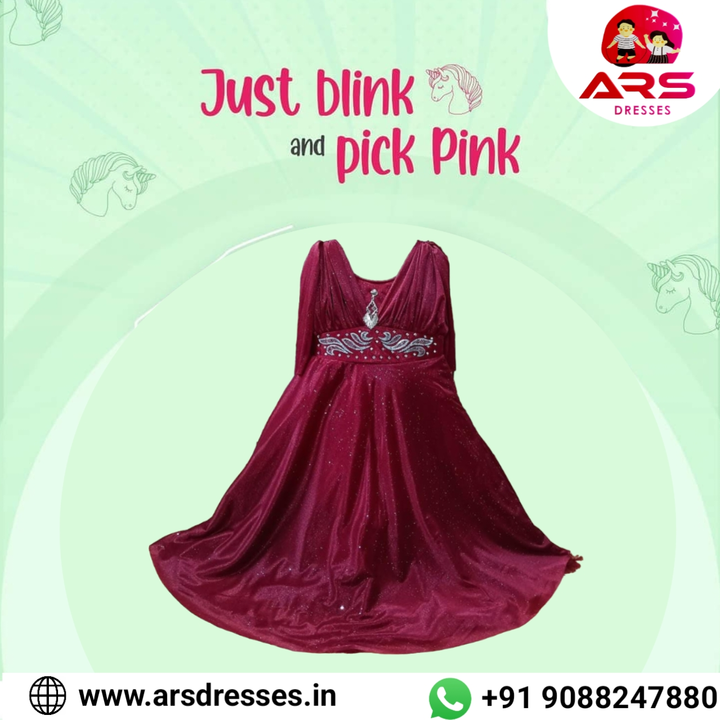 Post image Sweet dreams come from sweet colors! Our kids clothing ware will have your little one look fabulous in style with just a blink. 
Contact now:+91 9088247880(whats app) 
web:www.arsdresses.in