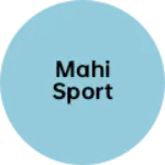 Business logo of Mahi sport