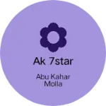 Business logo of ak 7star