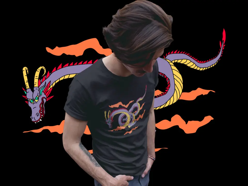 Dragon tshirts uploaded by business on 3/23/2023