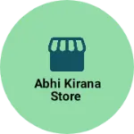 Business logo of Abhi kirana store