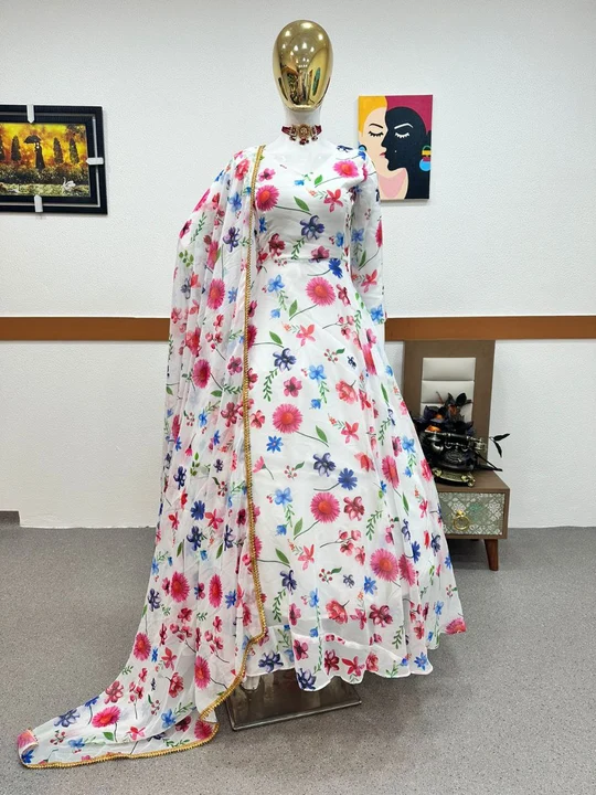 Beautiful dress uploaded by GS TRADERS on 3/23/2023