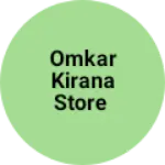Business logo of Omkar kirana store