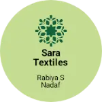 Business logo of Sara textiles
